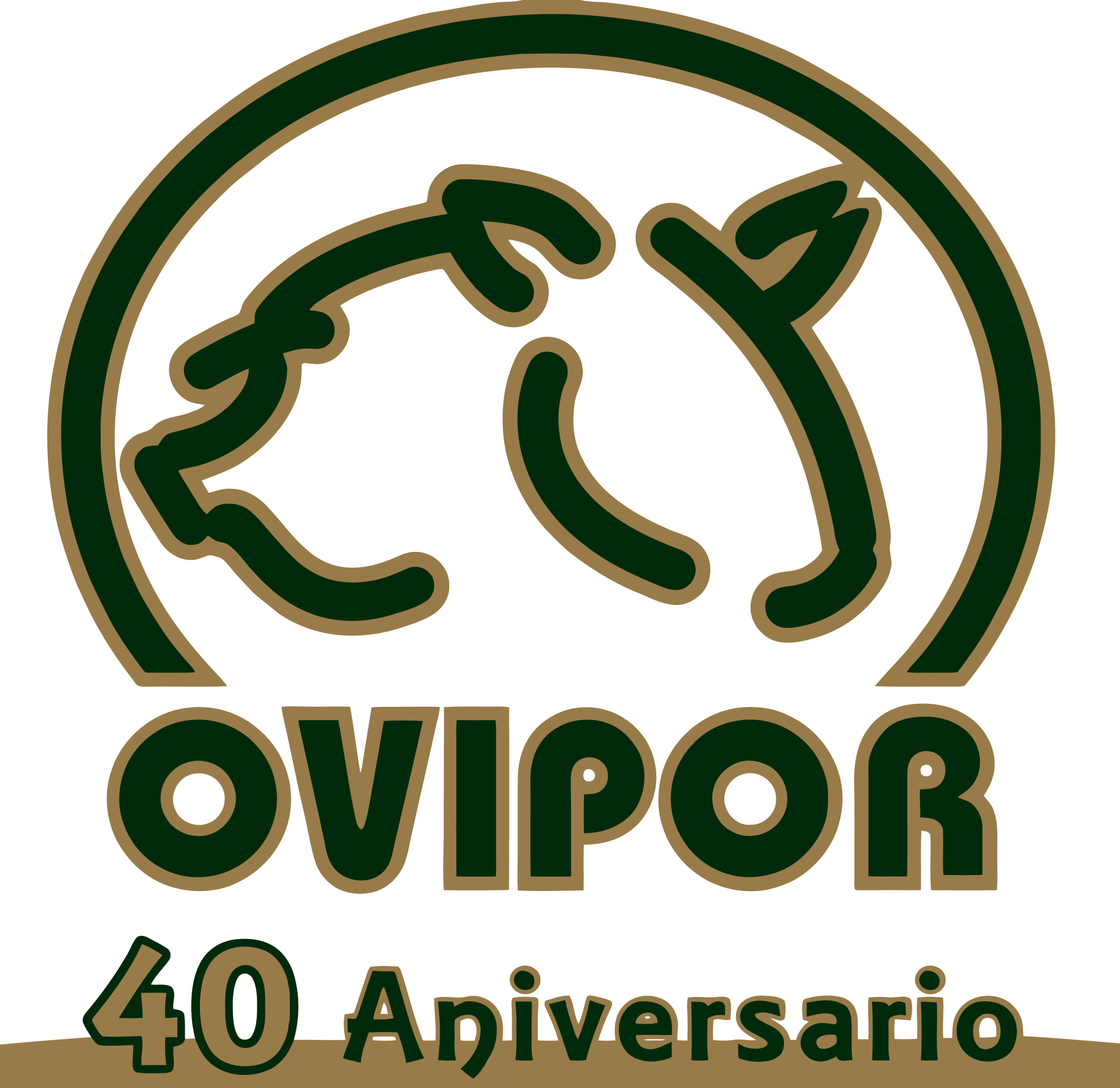 Logo ovipor 40 aniversario