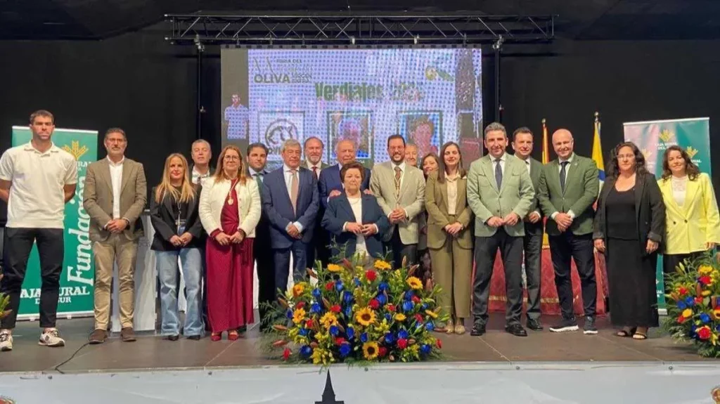 Entrega del Verdial de Oro a OVIPOR en la XX Feria del AOVE de Beas